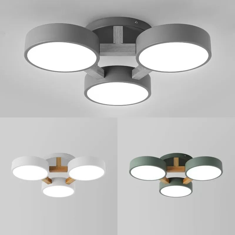 Arisha Nordic Minimalist Flush Mount Ceiling Light - Neutral Decor