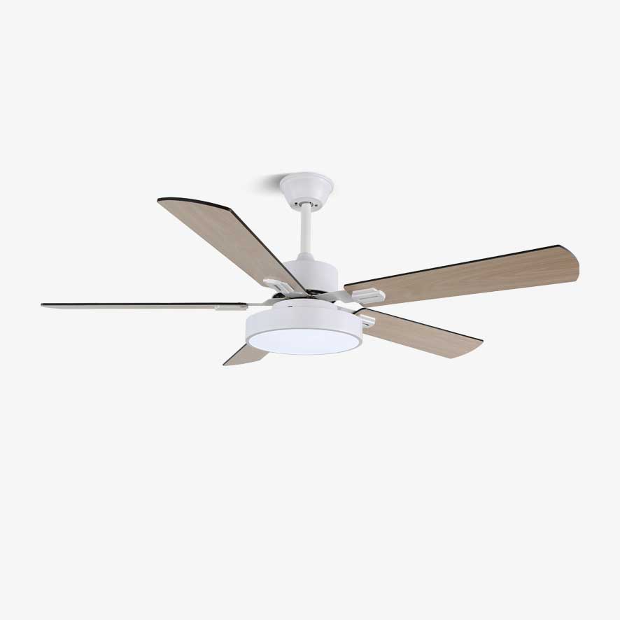 Wod Modern Wood Ceiling Fan Light-Neutral Decor