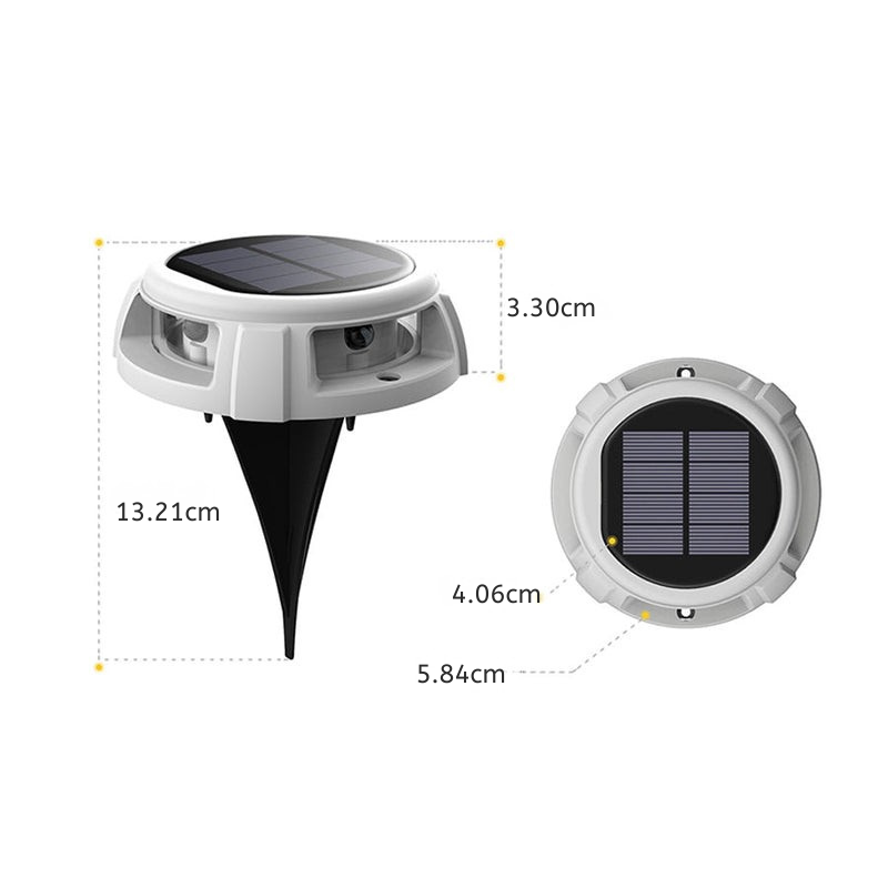 Lilah Classic Unique Solar ABS Outdoor Path Lights