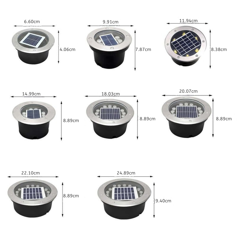 Graham Solar Powered Outdoor Well Light