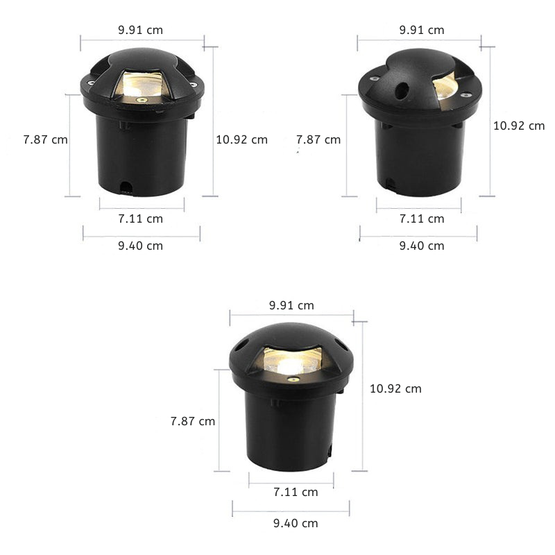 Abigail Horizontal Deck Stair Pathways Outdoor Lights