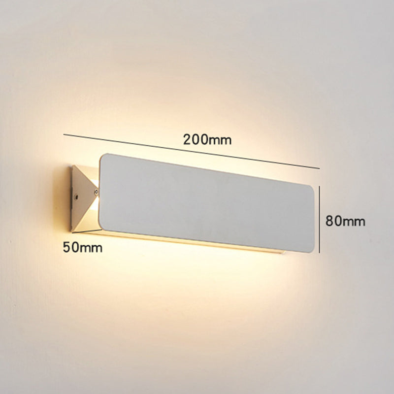 Arisha LED Metal Indoor Wall Lamp Rotatable, White - Neutral Decor