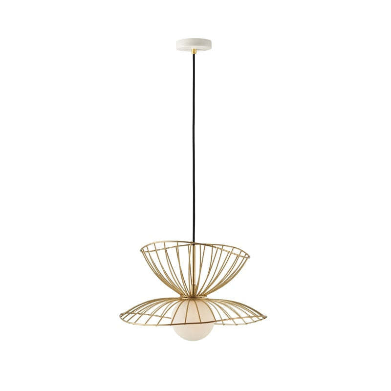 Ritta Pendant Light Modern, Metal, Gold/Black, Kitchen Island - Neutral Decor