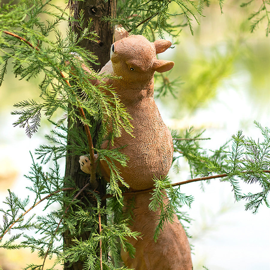 Giles Solar Animal LED Art Resin Outdoor Hanging Lights