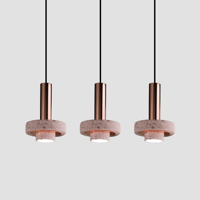 Arisha Modern LED Art Deco Colorful Pendant Light, Terrazzo - Neutral Decor