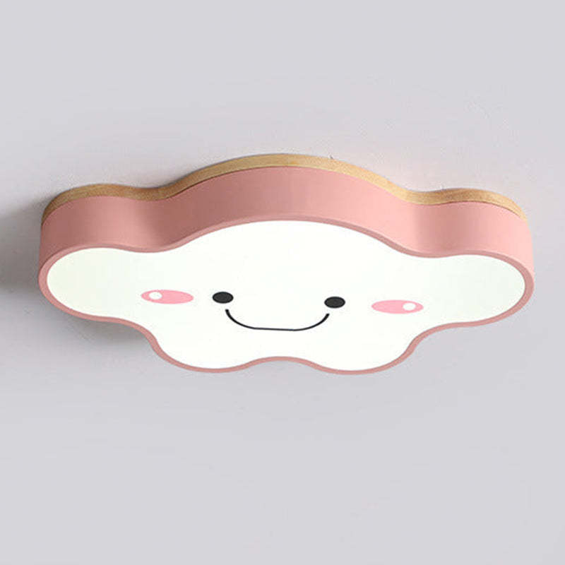 Arisha Creative Art Cloud LED Ceiling Light for Kids Room - Neutral Decor