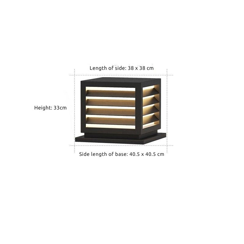 Ruprt LED Landscape Decorative PC Outdoor Post Lights