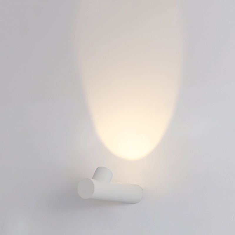 Ray Modern Waterproof Outdoor Wall Lighting, White & Black - Neutral Decor