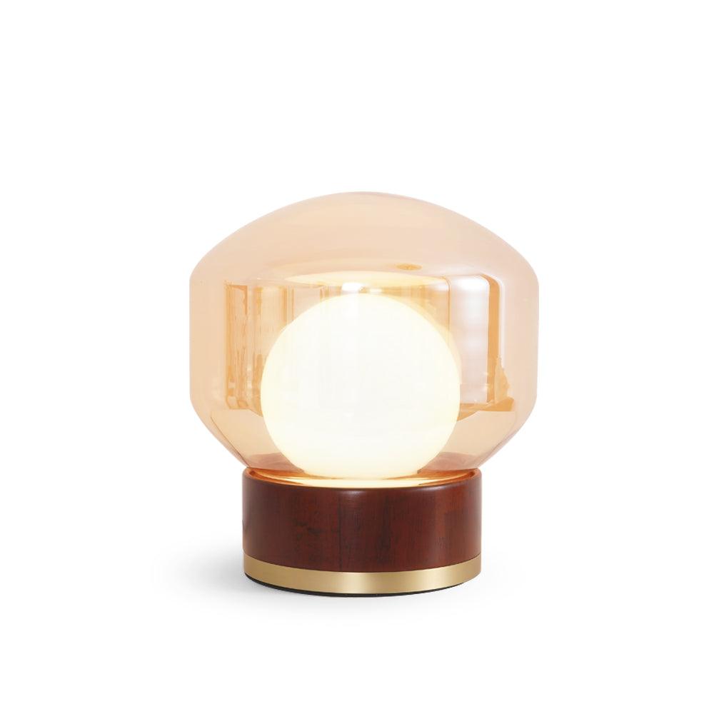 Brinox Wood Artistic Table lamp-Neutral Decor