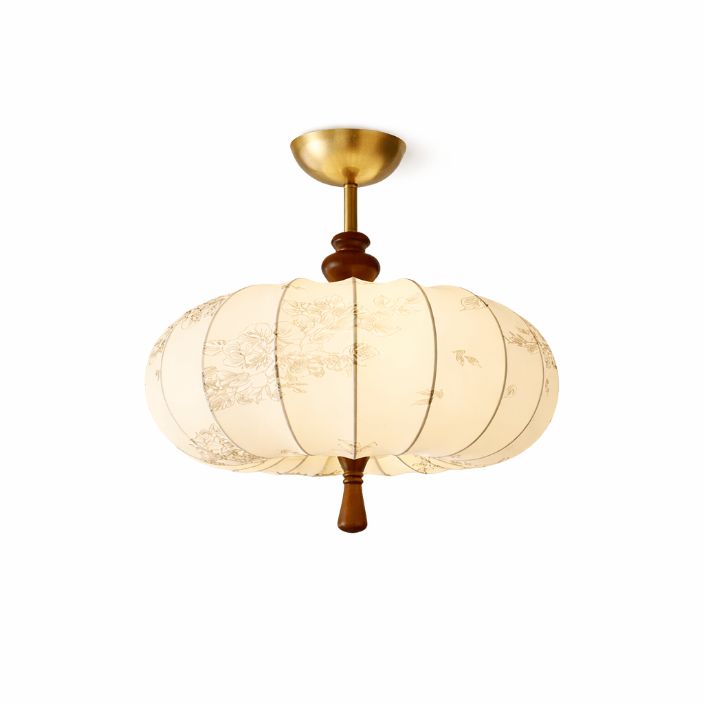 Floravelle Lantern Ceiling Lamp-Neutral Decor