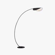 Edge Modern Arch Metal Floor Lamp, Black - Neutral Decor