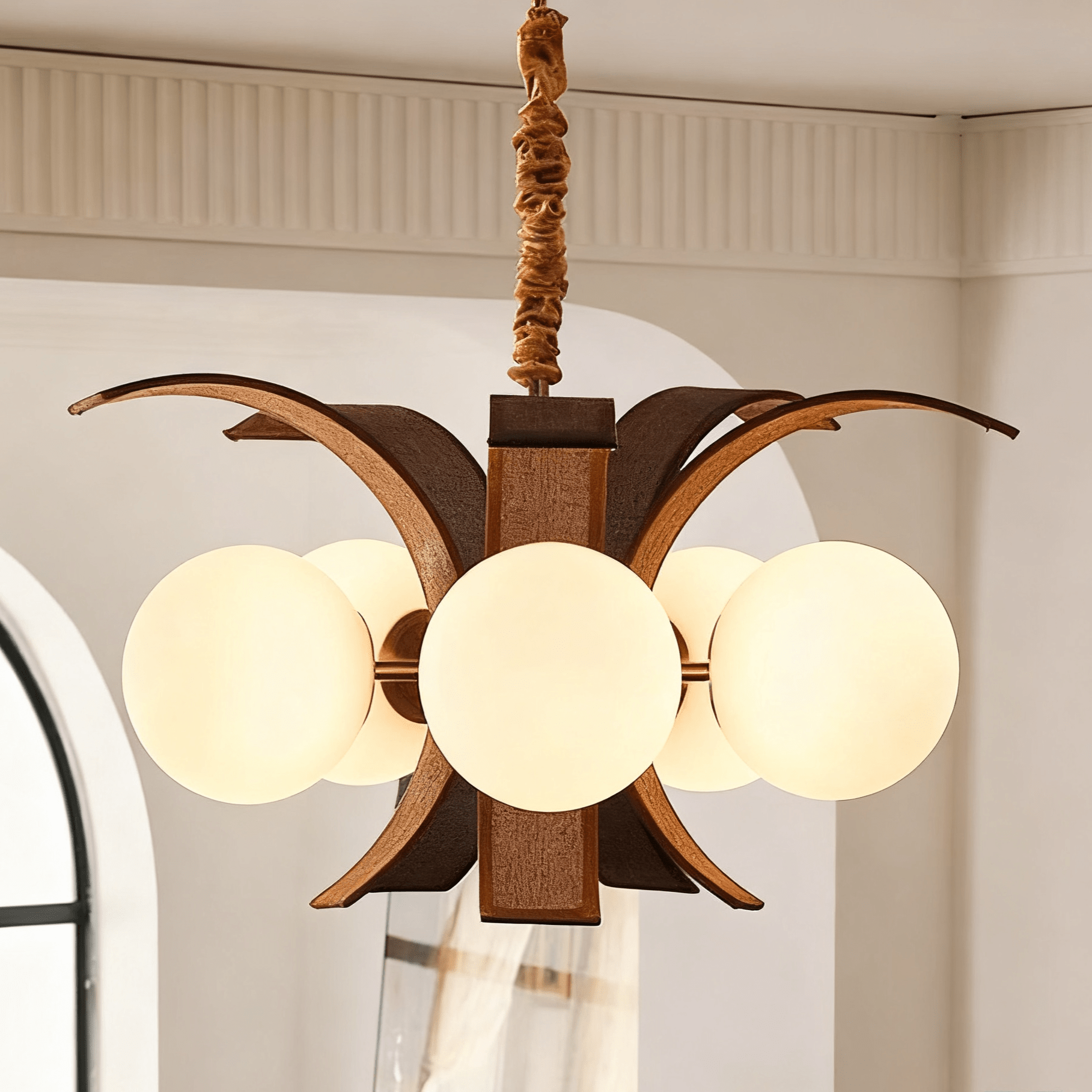 Wolferd Grove Chandelier-Neutral Decor