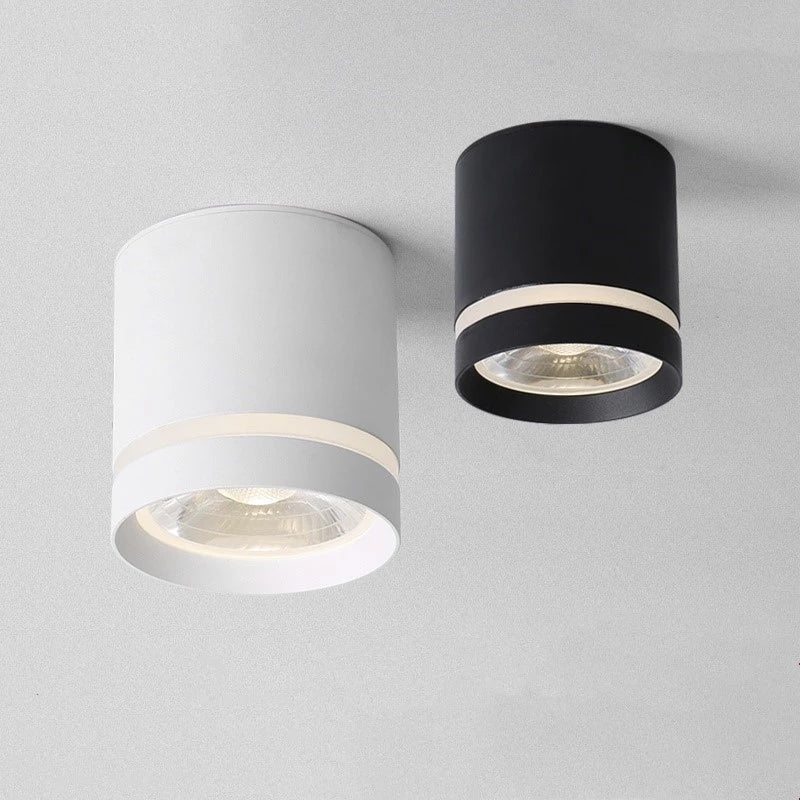 Aria Ceiling Light Mini Modern, White/Black, Bedroom/Living Room - Neutral Decor