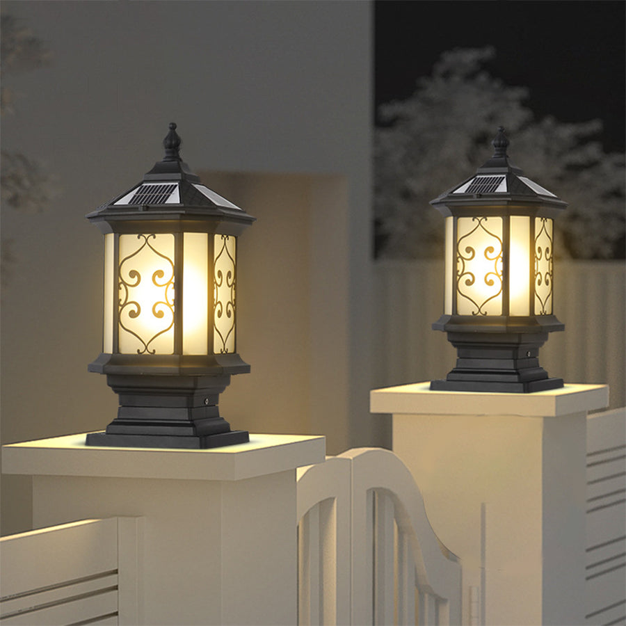 Irvi European-style Outdoor Gate Pillar Lights