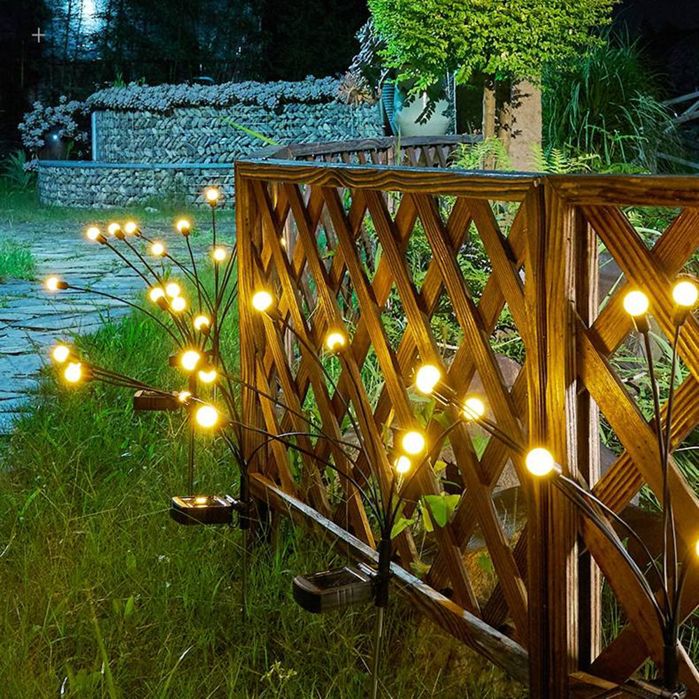 Ray Modern Metal Firefly Multi Lamp holder Outdoor Decoration Post Light - Neutral Decor