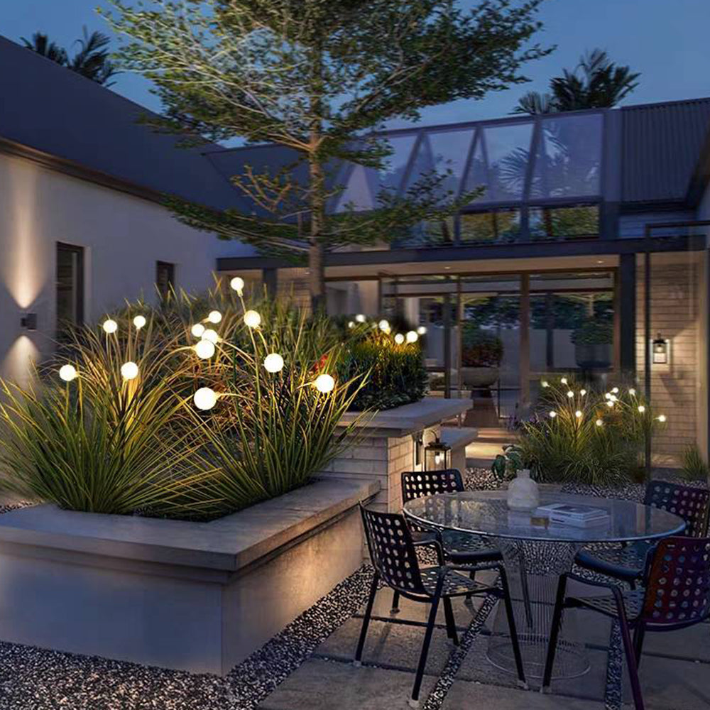 Ray Modern Metal Firefly Multi Lamp holder Outdoor Decoration Post Light - Neutral Decor