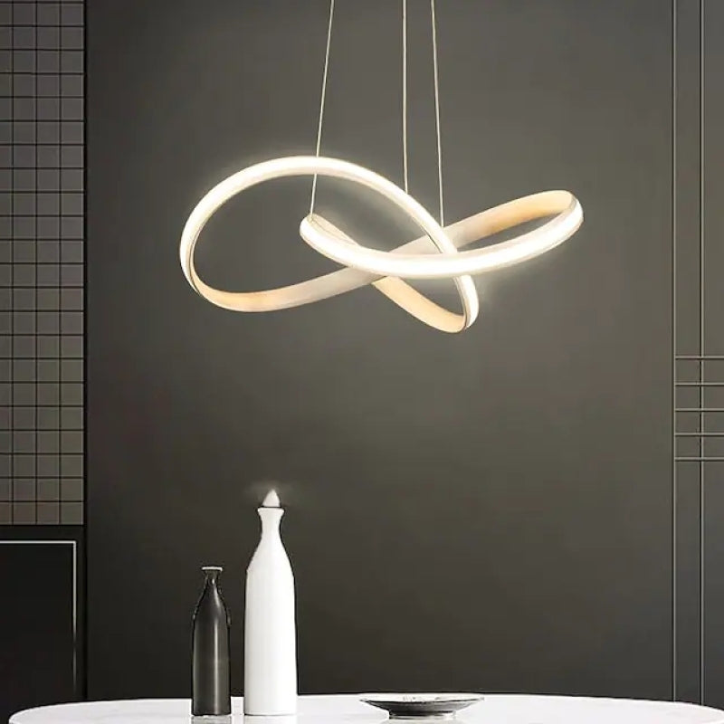 Arisha Modern Led Pendant Light, Black/White, Living Room/Bedroom - Neutral Decor