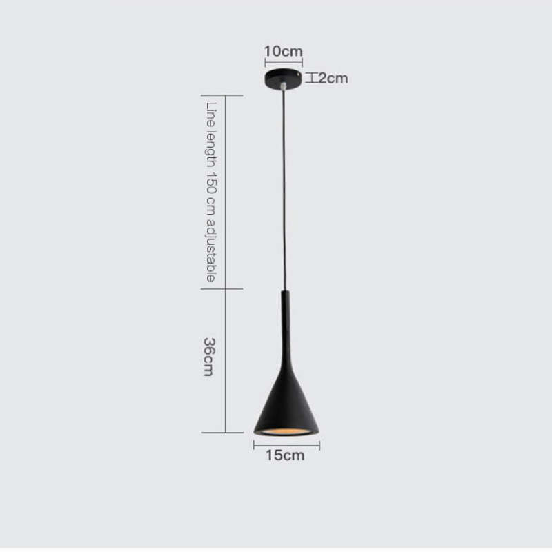 Valentina Modern Pendant Light, Triangle - Neutral Decor