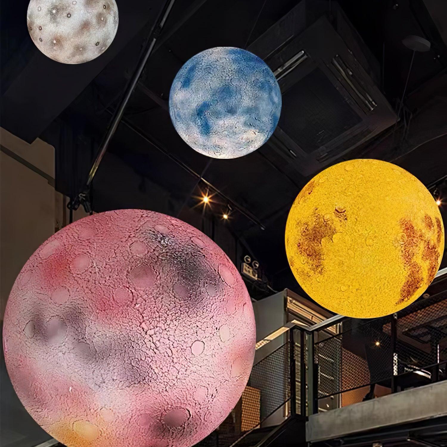 CosmoSphere Planetary Pendant Light-Neutral Decor