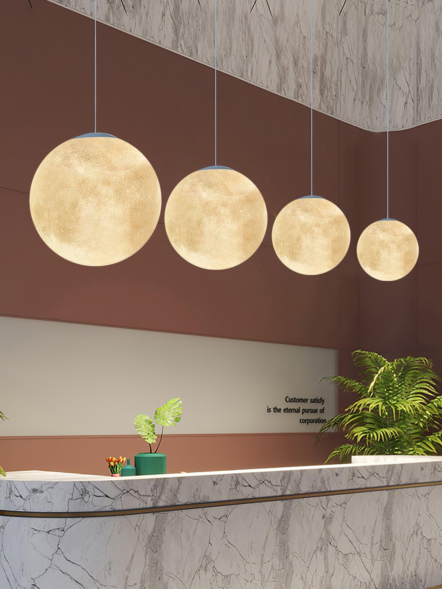 CosmoSphere Planetary Pendant Light-Neutral Decor