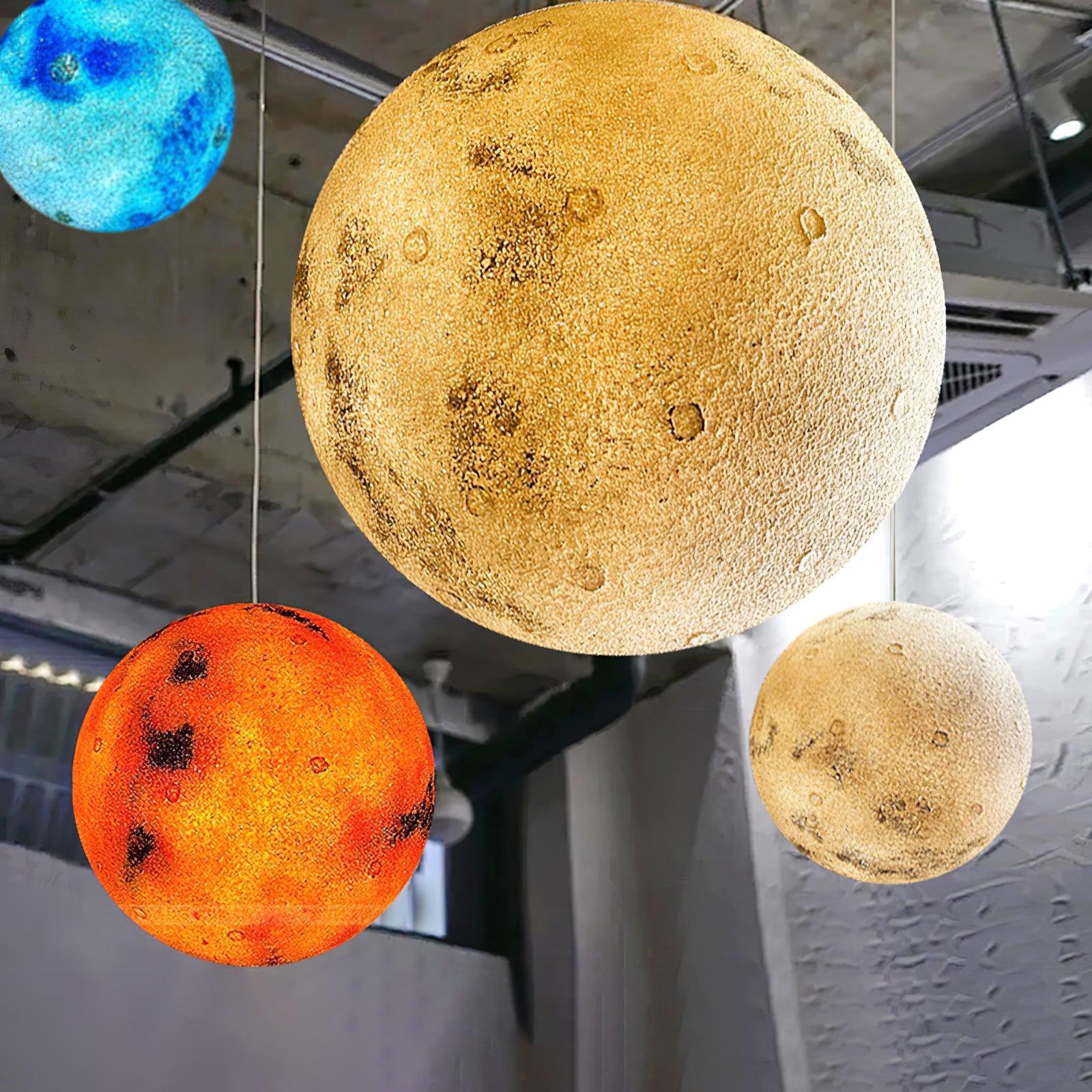 CosmoSphere Planetary Pendant Light-Neutral Decor