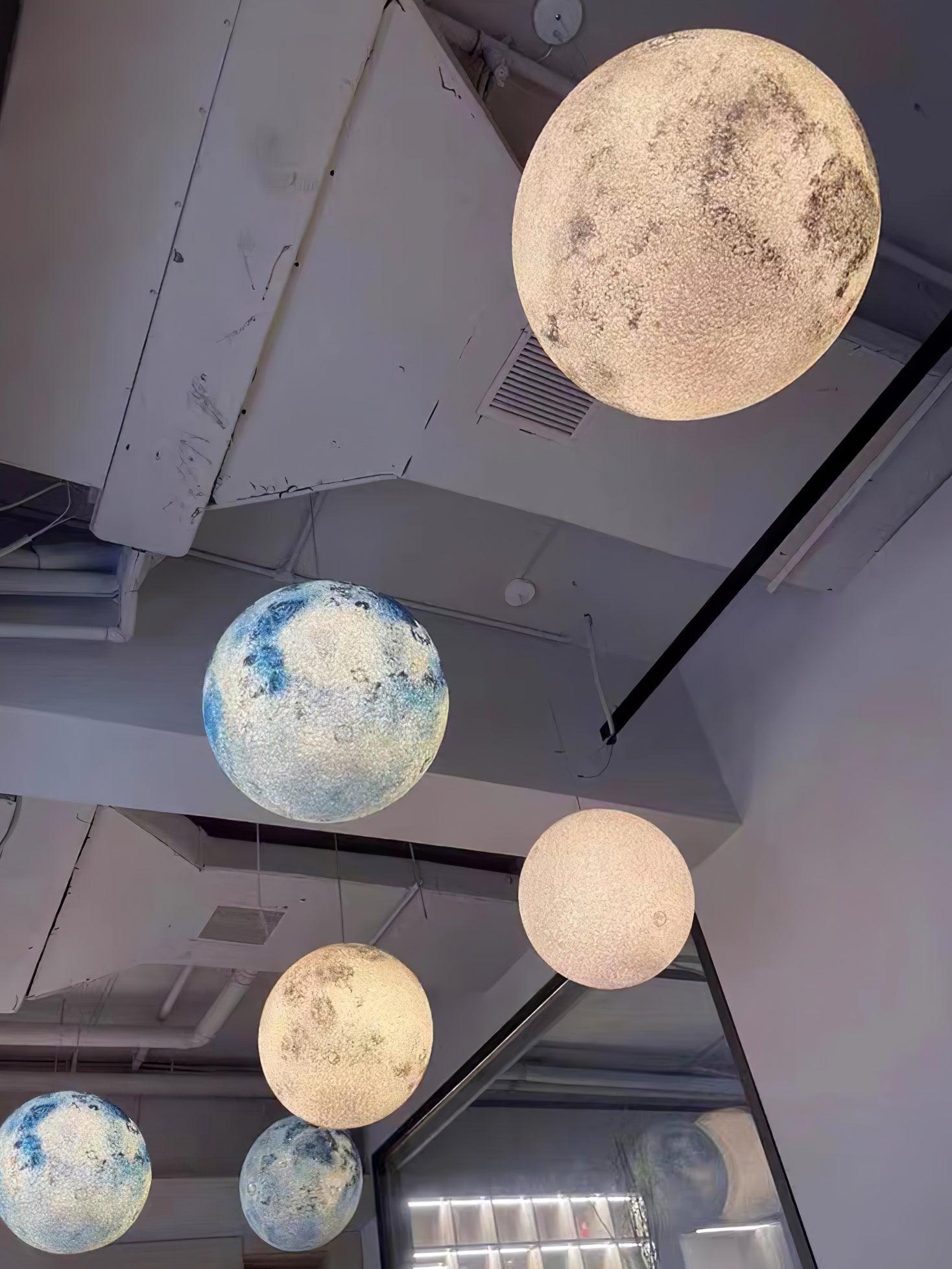 CosmoSphere Planetary Pendant Light-Neutral Decor