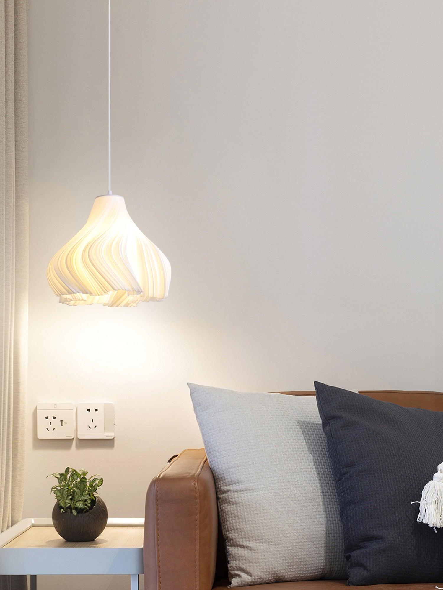 Dovara Printing Art Pendant Light-Neutral Decor