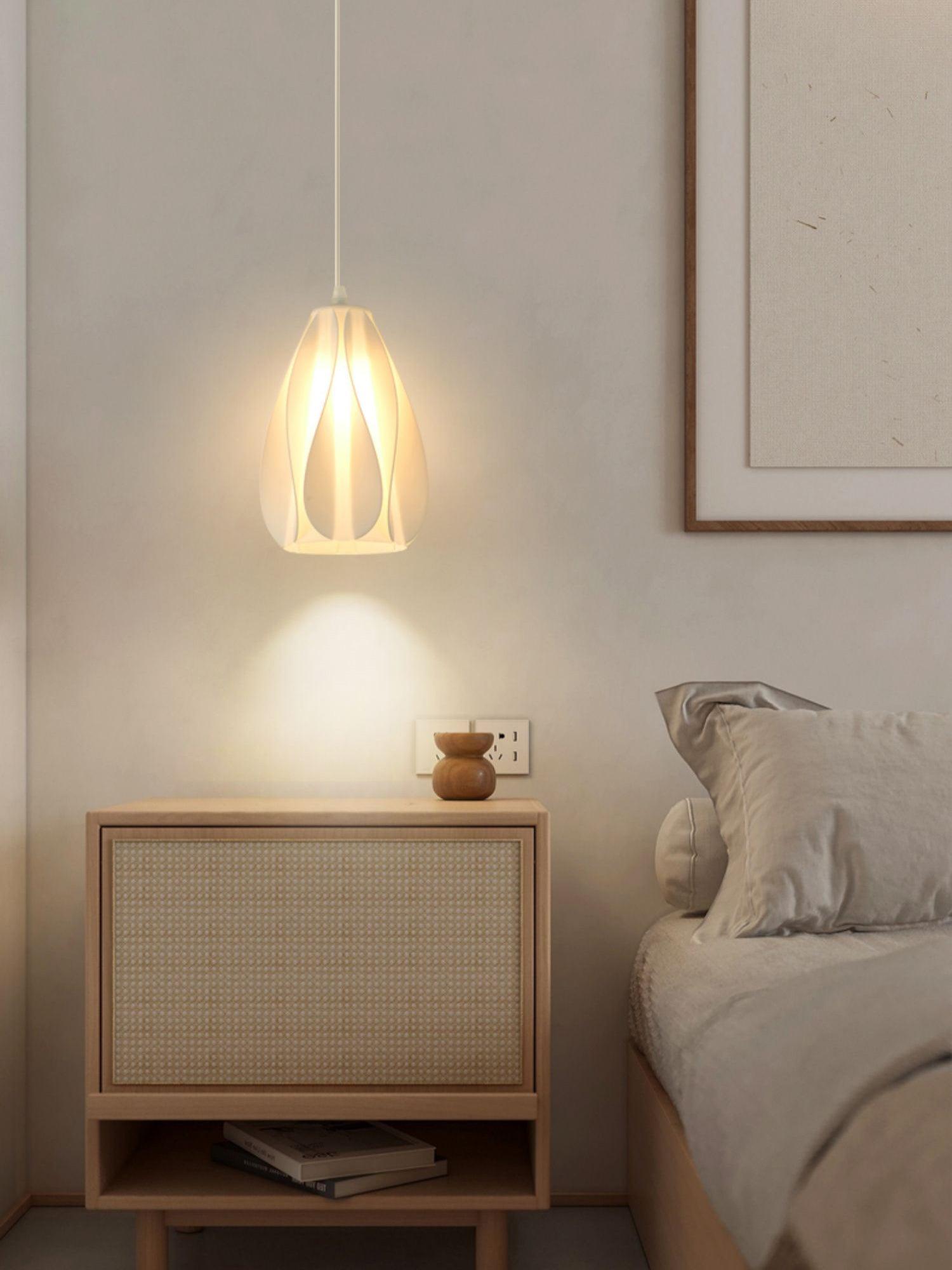 Dovara Printing Art Pendant Light-Neutral Decor