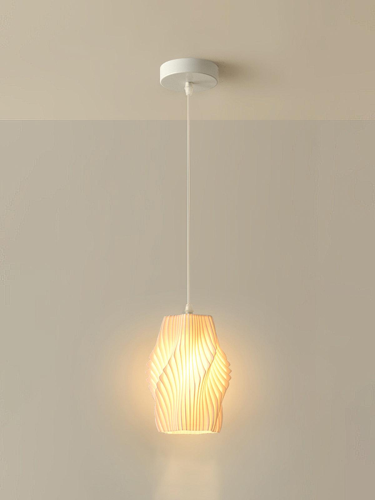 Dovara Printing Art Pendant Light-Neutral Decor