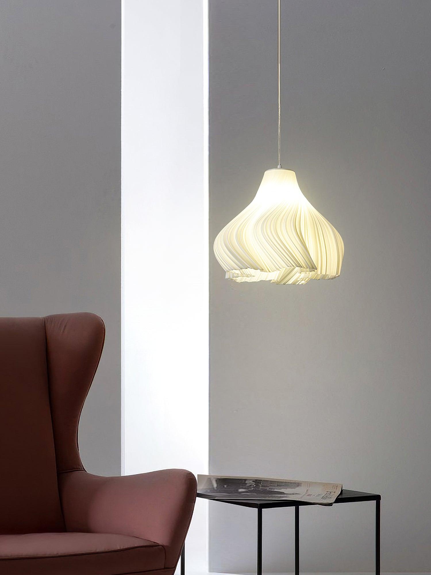 Dovara Printing Art Pendant Light-Neutral Decor