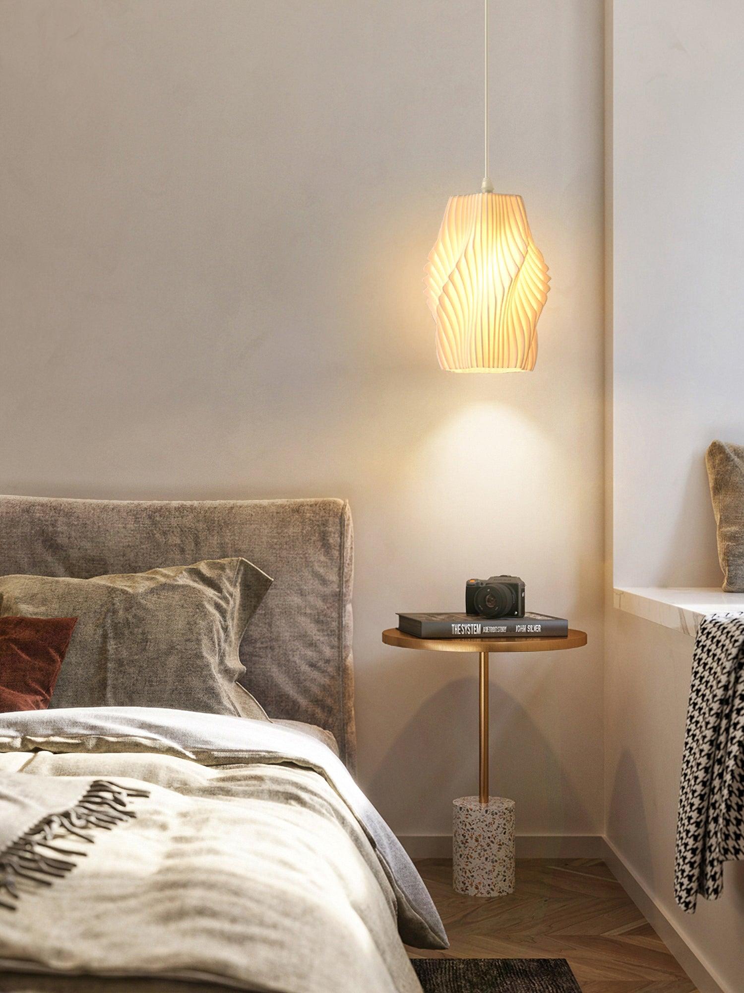 Dovara Printing Art Pendant Light-Neutral Decor