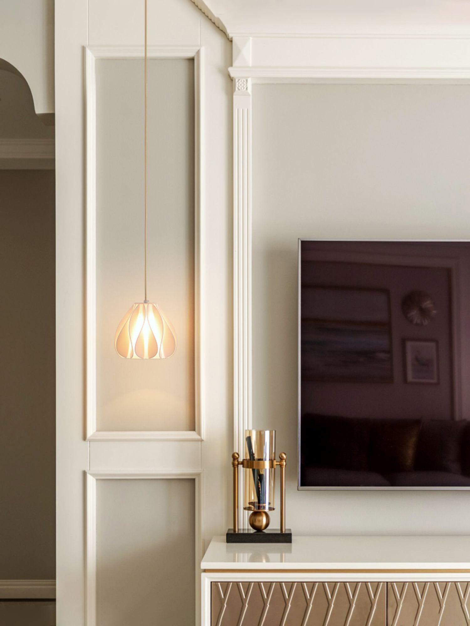 Dovara Printing Art Pendant Light-Neutral Decor