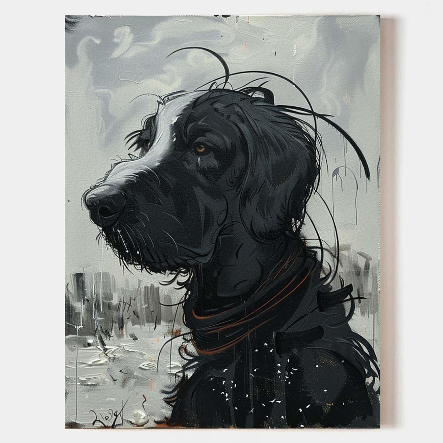 Wall Art Post Apocalyptic Canvas - Neutralighting