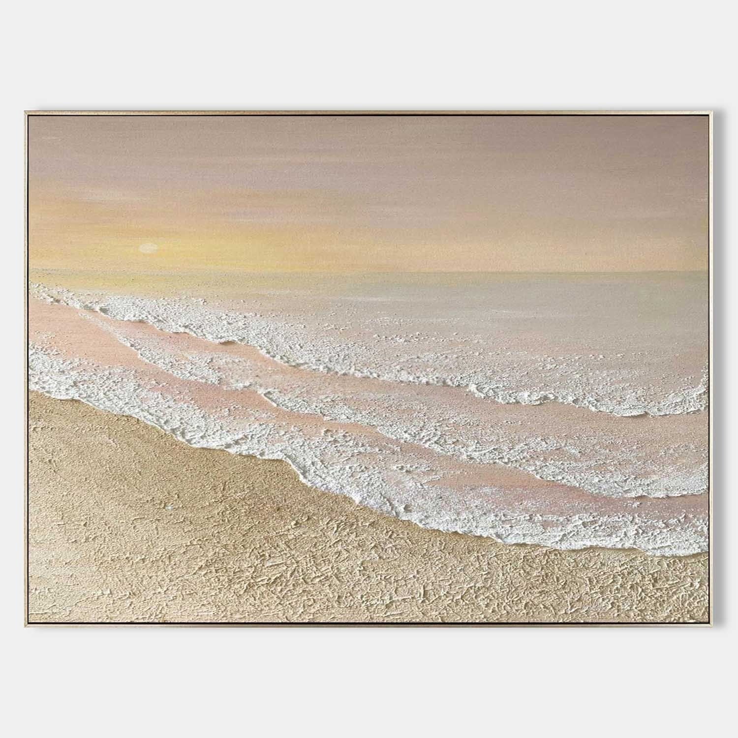 Wall Art Horizontal Coastal Sunset - Neutralighting