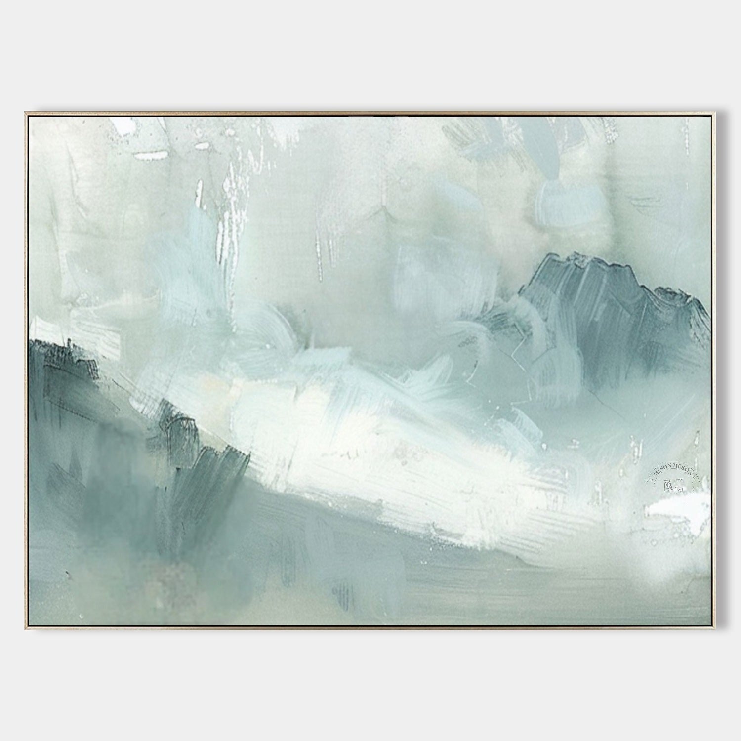Wall Art Landscape Painting Soft - Neutralighting