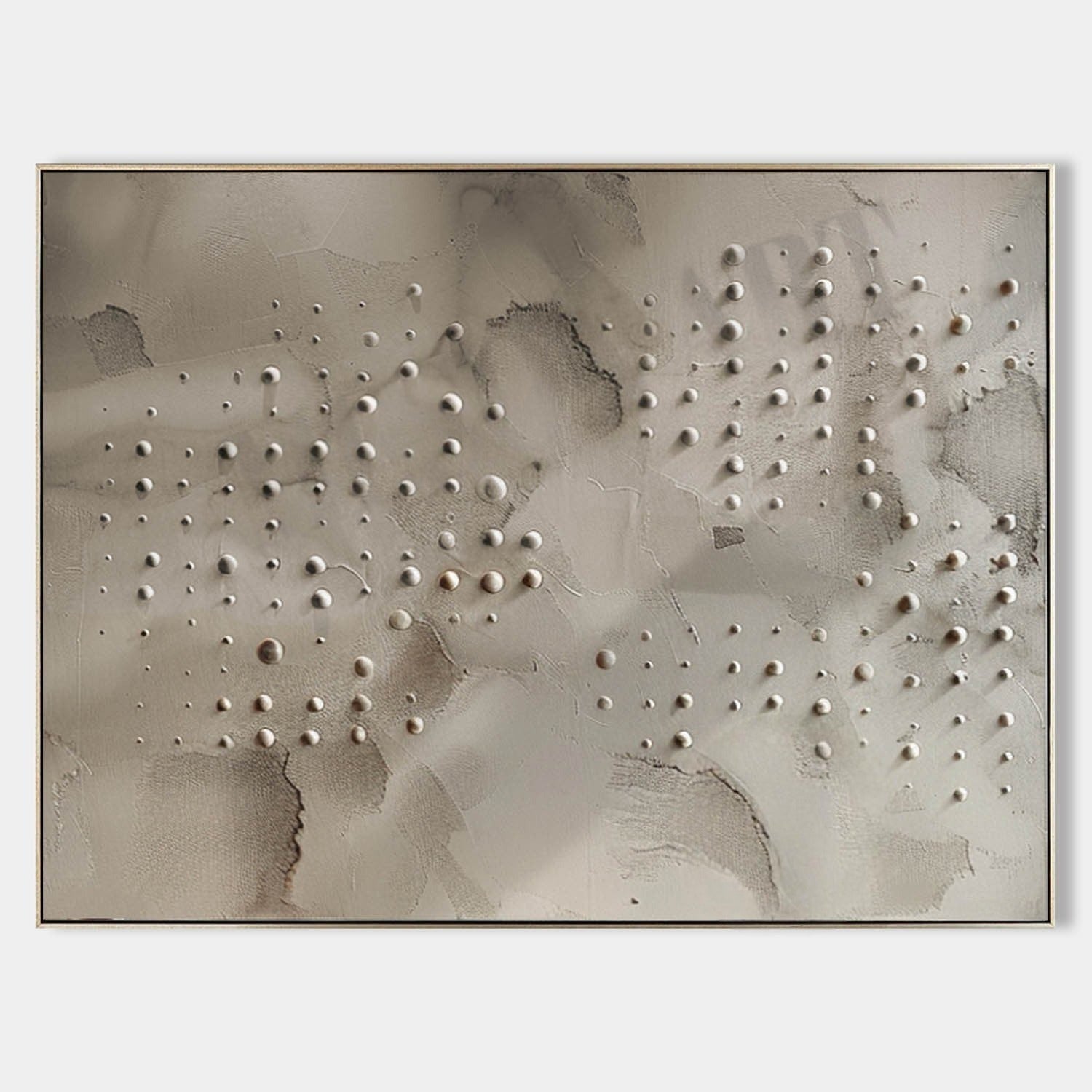 Wall Art Neutral Dotted Wabi-Sabi - Neutralighting