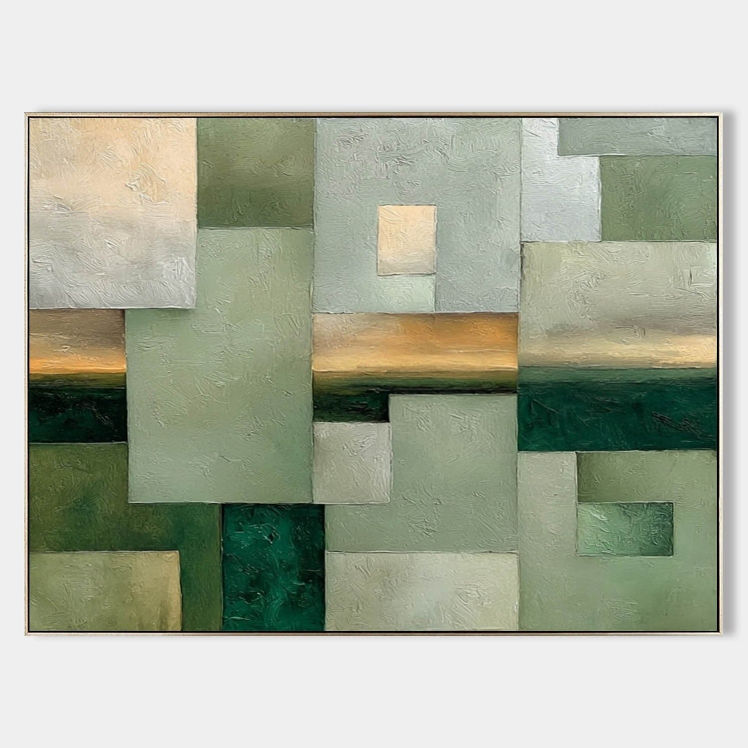 Abstract Geometric Landscape Painting - Neutralighting