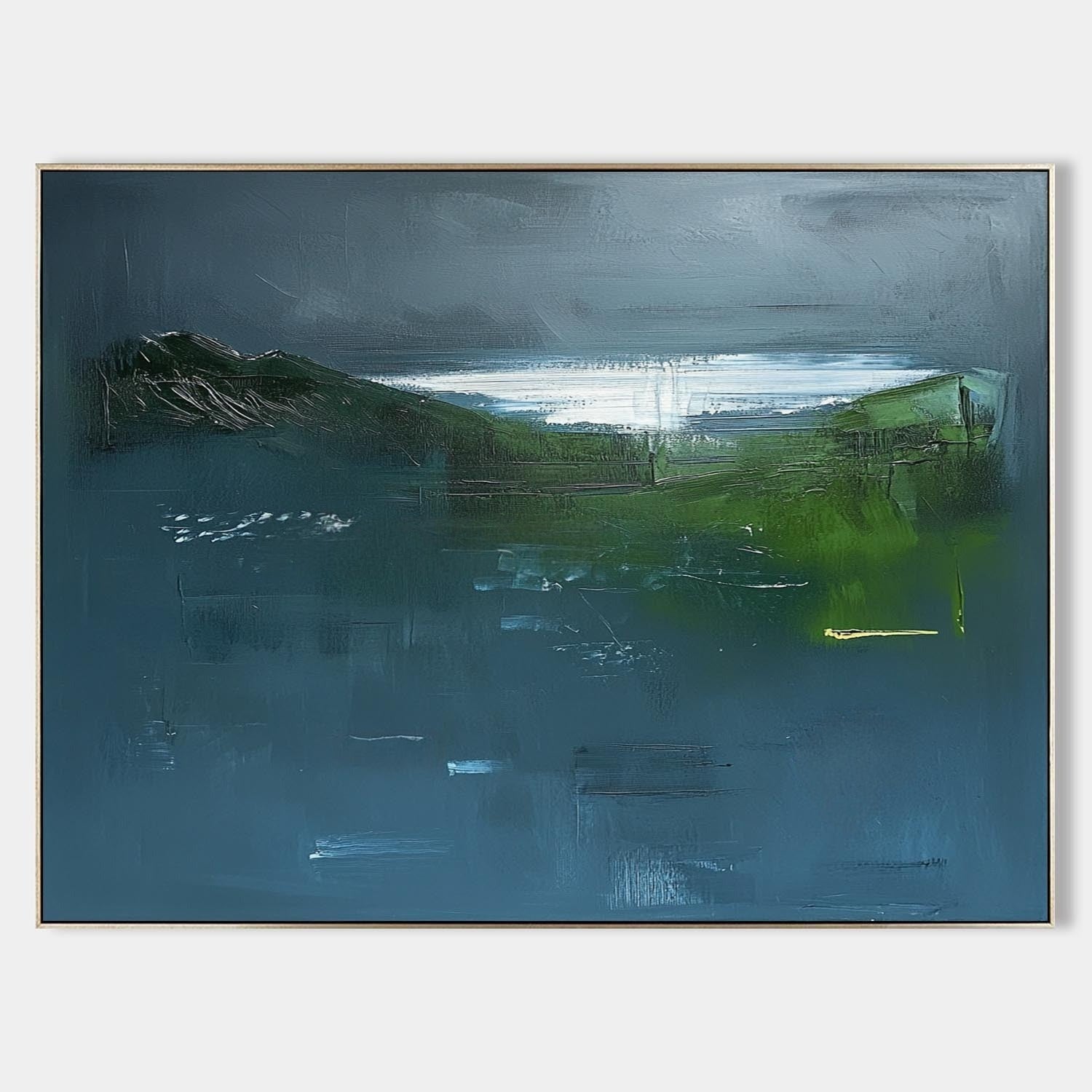 Wall Art Serene Textured Misty Green - Neutralighting