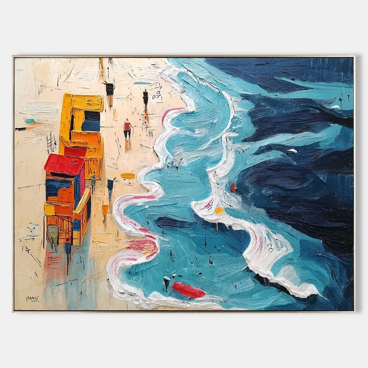 Wall Art Bold Beach Lifeguard - Neutralighting