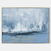 Abstract Coastal Painting ABSH51 - Neutralighting