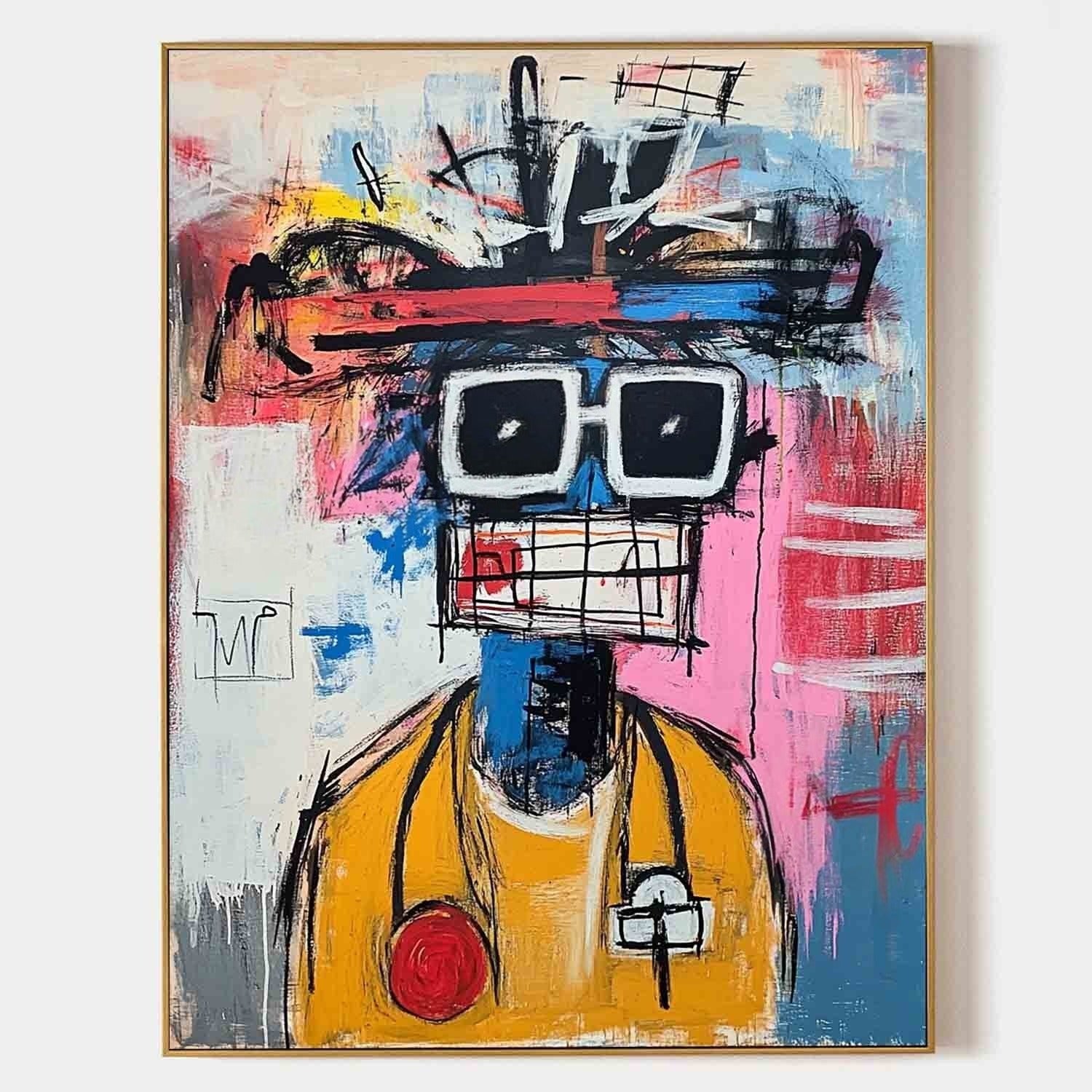 Wall Art Neo Expressionist Medical Portrait - Neutralighting