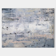 Neutral Abstract Art 48'' X 36'' IS59 - Neutralighting