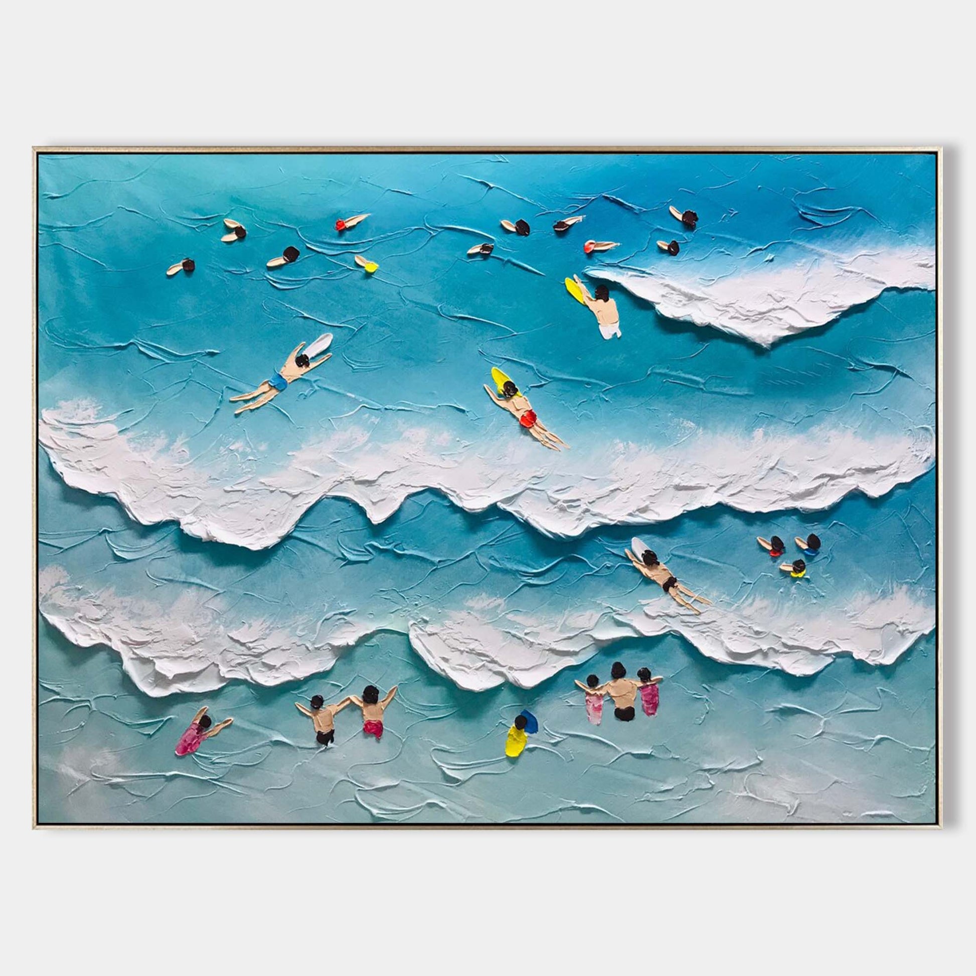 Plaster Art Texture Painting SG207 - Neutralighting