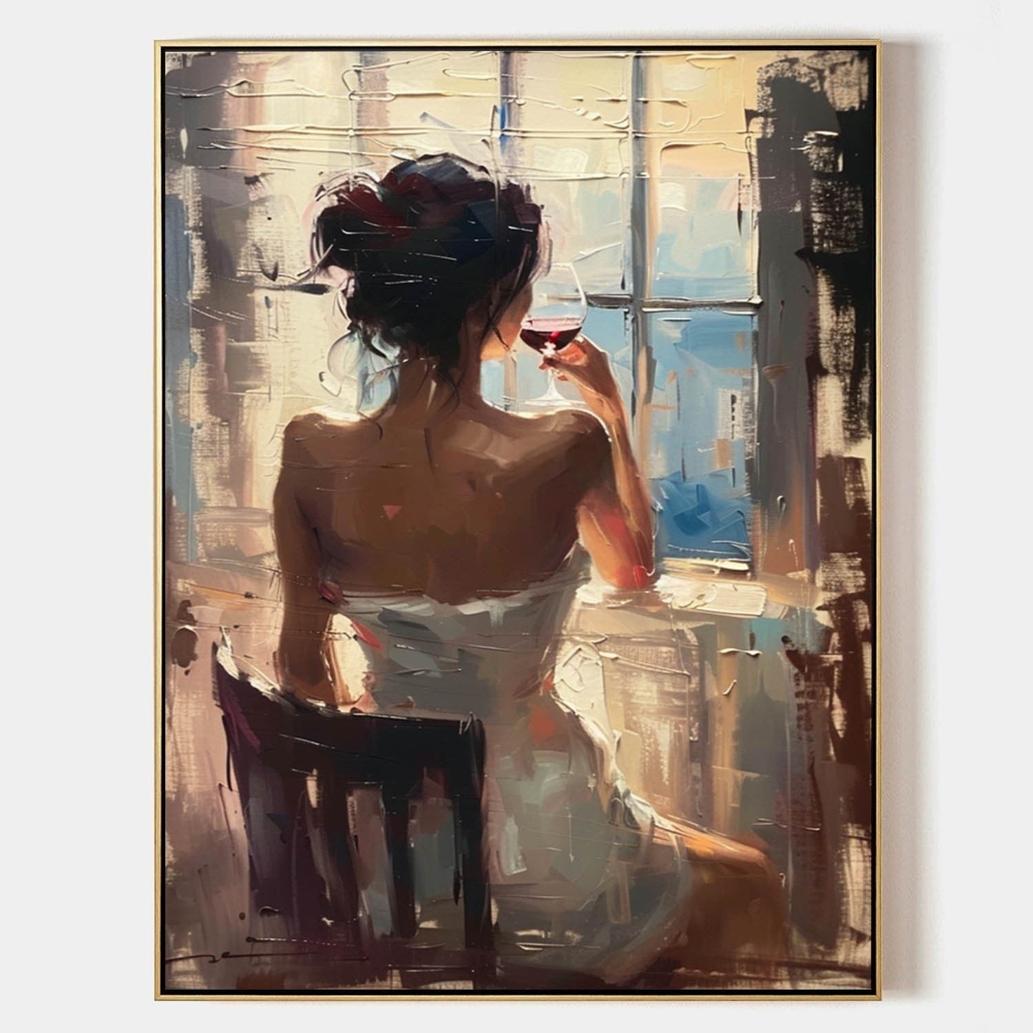 Wall Art Elegant Impressionist Palette - Neutralighting