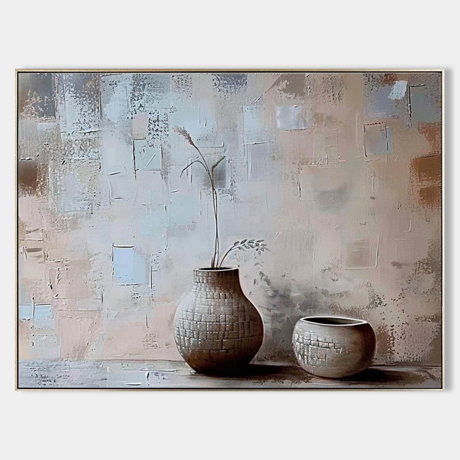 Wall Art Horizontal Wabi-Sabi Still Life - Neutralighting