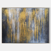 Grey And Gold Abstract Art ABAH31 - Neutralighting