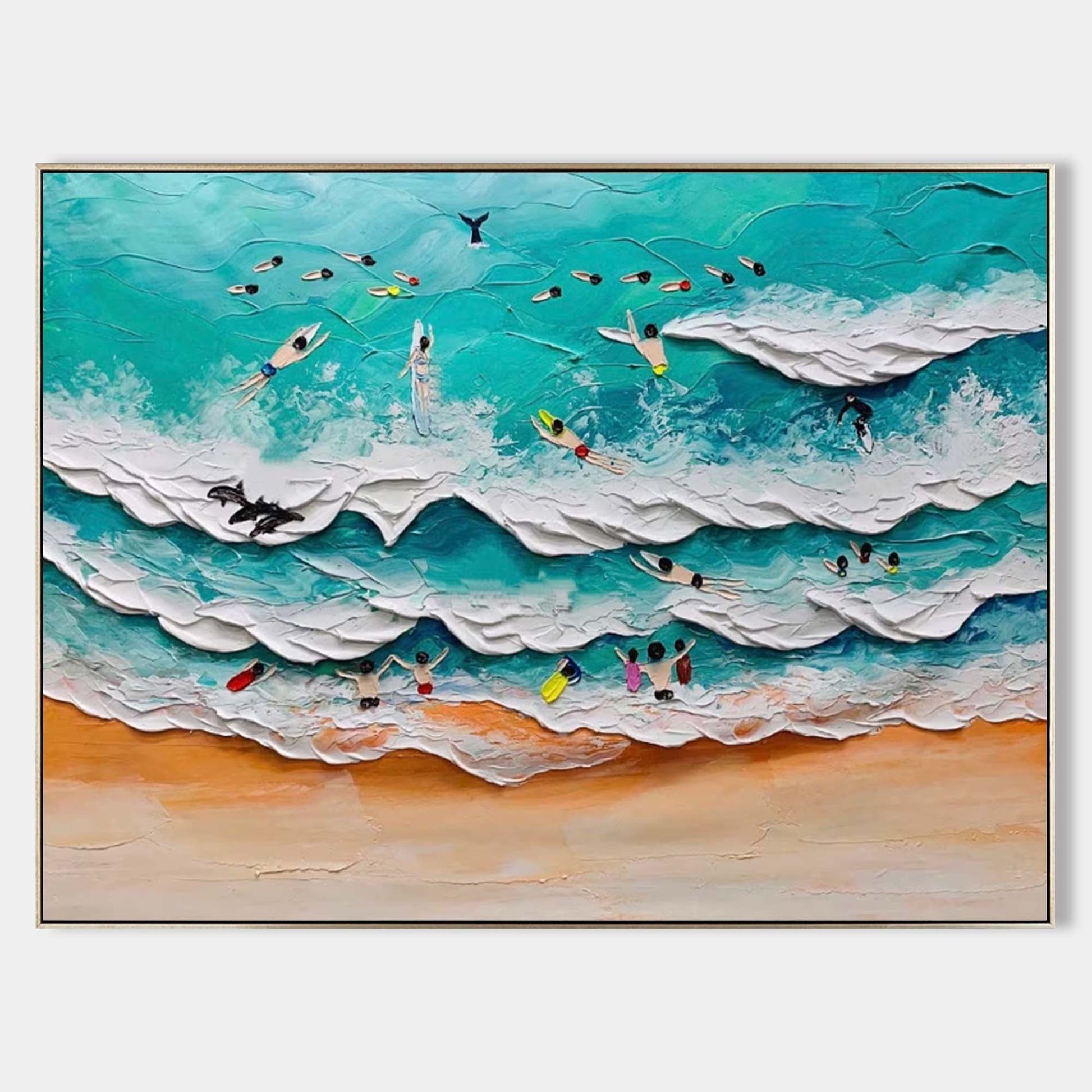 Plaster Art Texture Painting SG210 - Neutralighting