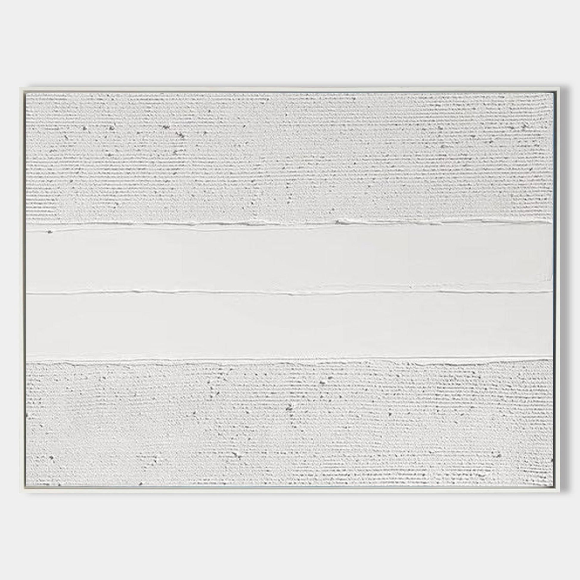 Luxury White Abstract Painting ABAH40 - Neutralighting