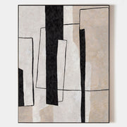 Minimalist Geometric Painting ABAV33 - Neutralighting
