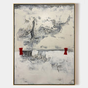 Beige Abstract Painting ABAV175 - Neutralighting